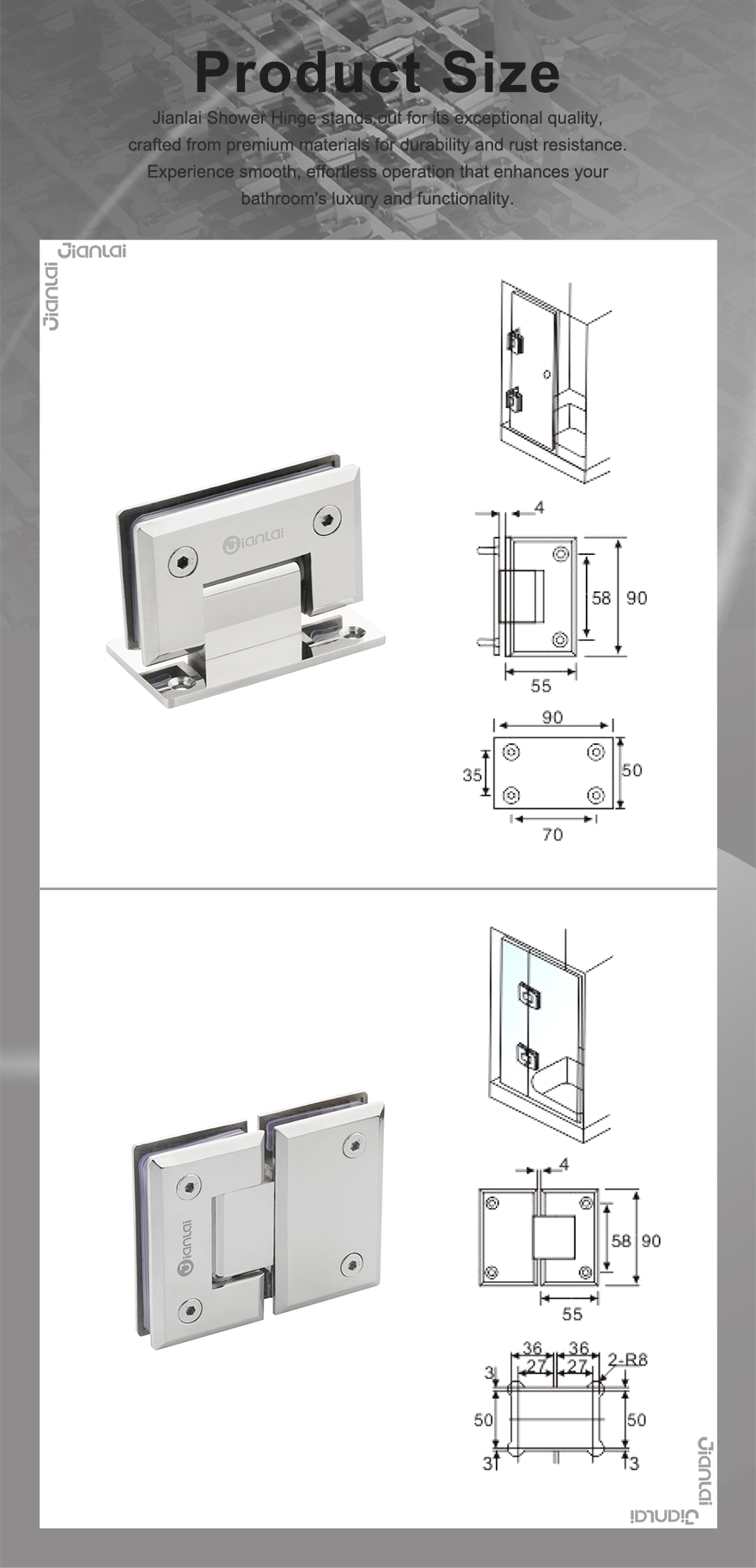 Hinge de douche 880 (5)