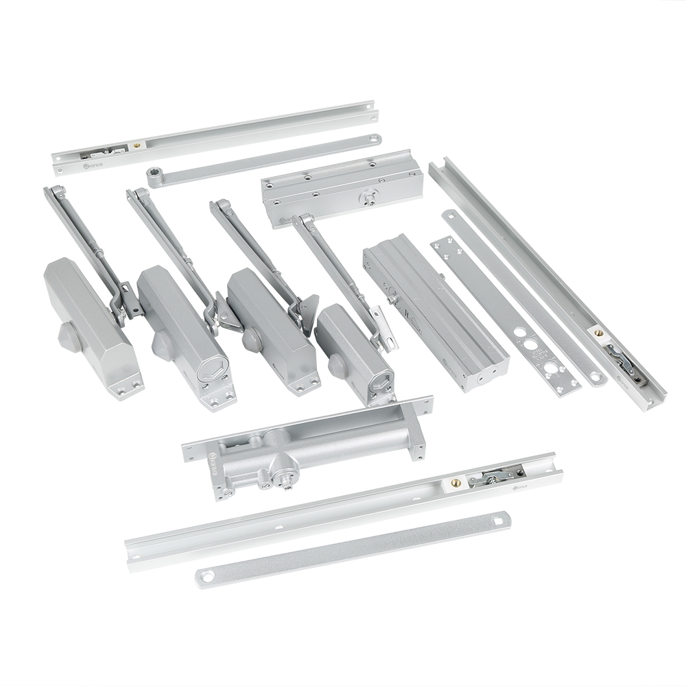 Ferme-porte hydraulique automatique robuste de 80 kg