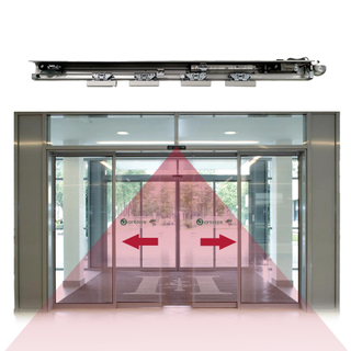 Ouvre-porte électrique pour porte coulissante en verre, système d'entrée automatique intelligent, opérateur automatique