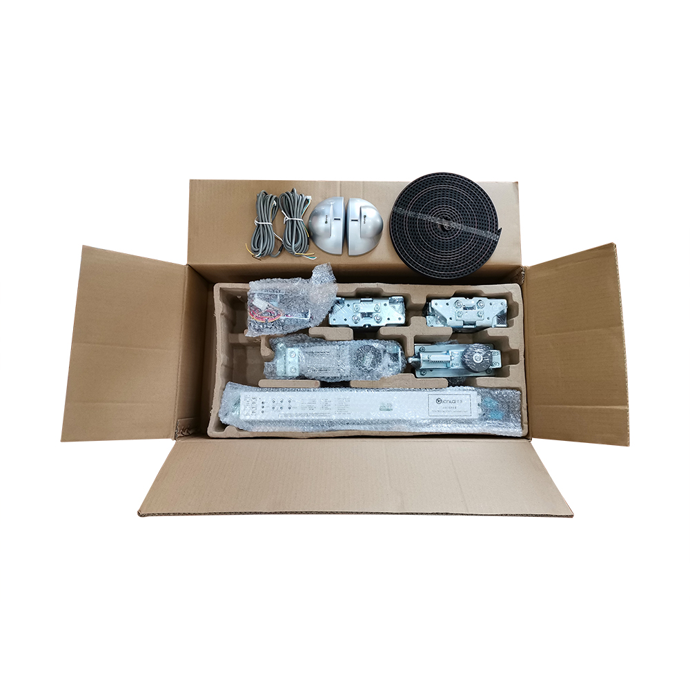 Ouvre-porte électrique pour porte coulissante en verre, système d'entrée automatique intelligent, opérateur automatique